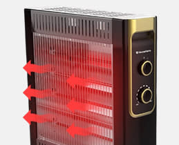 HomeVero Θερμάστρα Χαλαζία 2200W