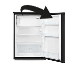 Inventor Μονόπορτο Ψυγείο MP845BL