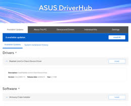ASUS DriverHub