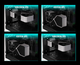 Rotatable PCIe Slots