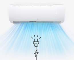 LG Dualcool Libero W09TE 9.000 BTU/h