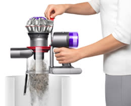 Υγιεινό άδειασμα κάδου 