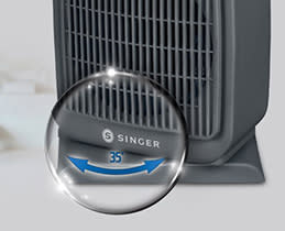 SINGER FAN HEATER FHT 6310 BL
