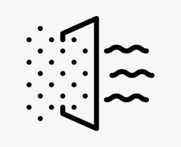 Συγκρατεί τα σωματίδια