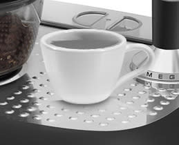 Smeg Καφετιέρα Χειροκ. με μύλο EGF03BLEU