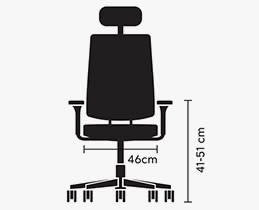 @Work Καρέκλα Γραφείου Sills