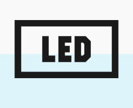 LED χειρισμός με σύμβολα!