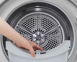 LG Στεγνωτήριο RHX7009TSB