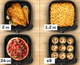 Tefal Φριτέζα Αέρος EY8618 Easy Fry Mega