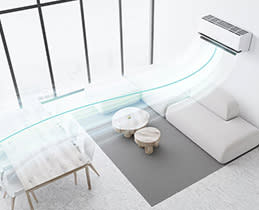 LG DualCool AIR Deluxe Plane H09S1DA