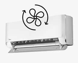 Midea Breezles SS E 9.000BTU/h