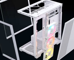 CORSAIR 2800X RS-R ARGB Micro-ATX PC Case