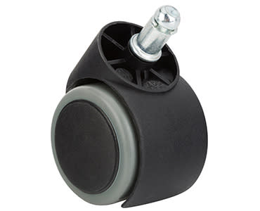 Ροδάκια PU για καρέκλες γραφείου 5τμχ