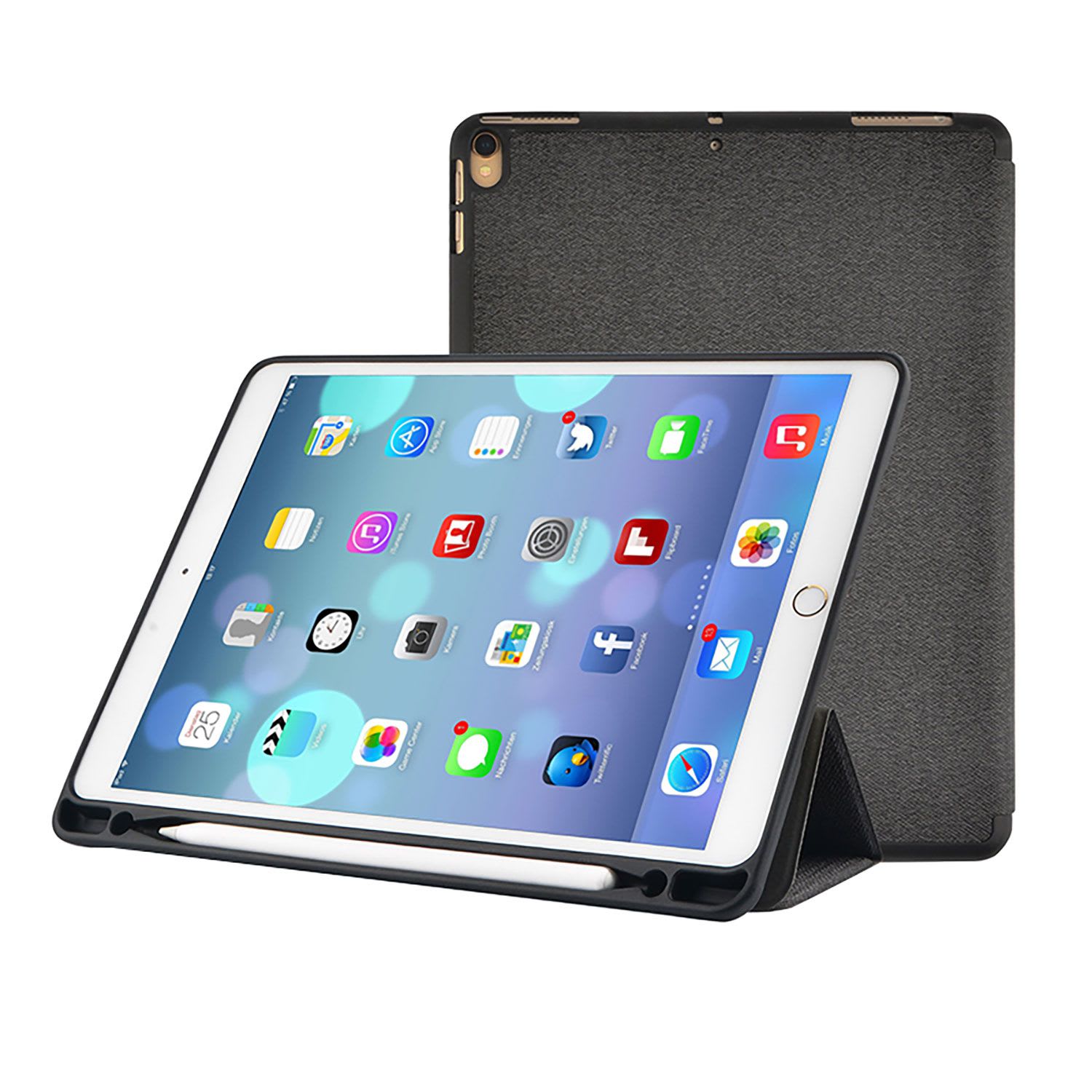 Sentio Θήκη Smart Cover για tablet iPad 7th/8th/9th Gen Dark grey ...
